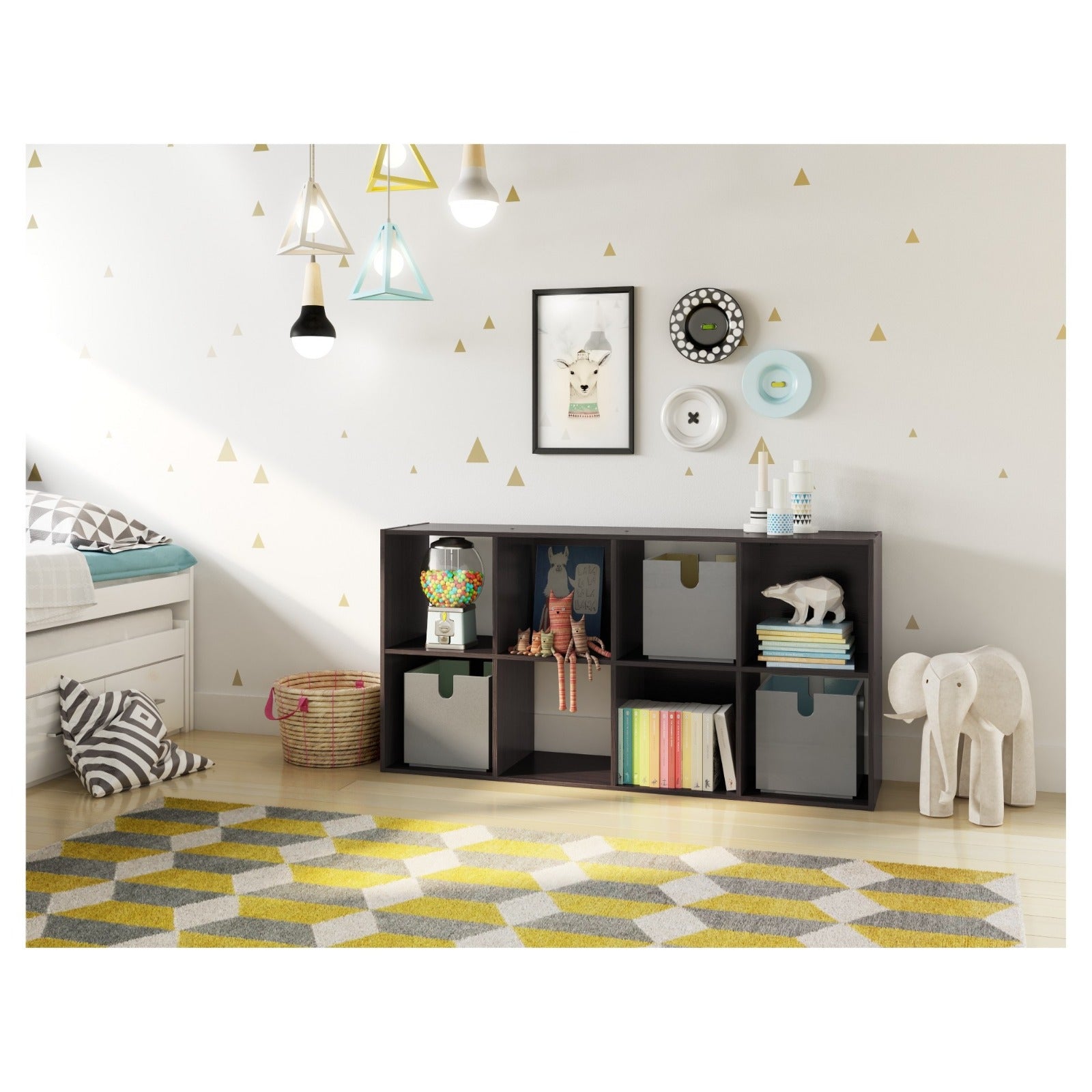 Room Essentials 8-cube Organizer Shelf Espresso - 11" Home Office Garden | HOG-HomeOfficeGarden | HOG-Home.Office.Garden
