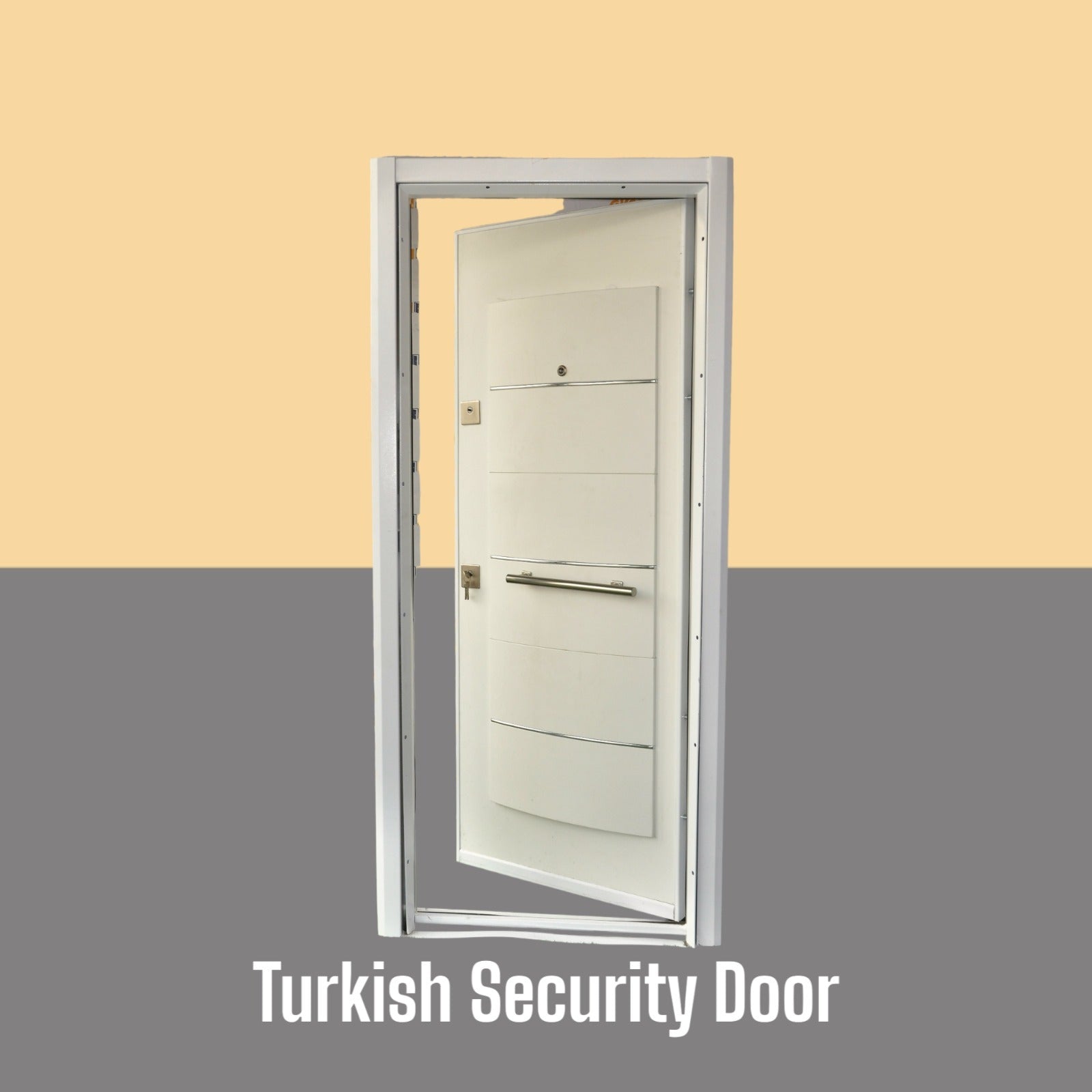 3ft Embossed Luxury Security Door (AKSU310)