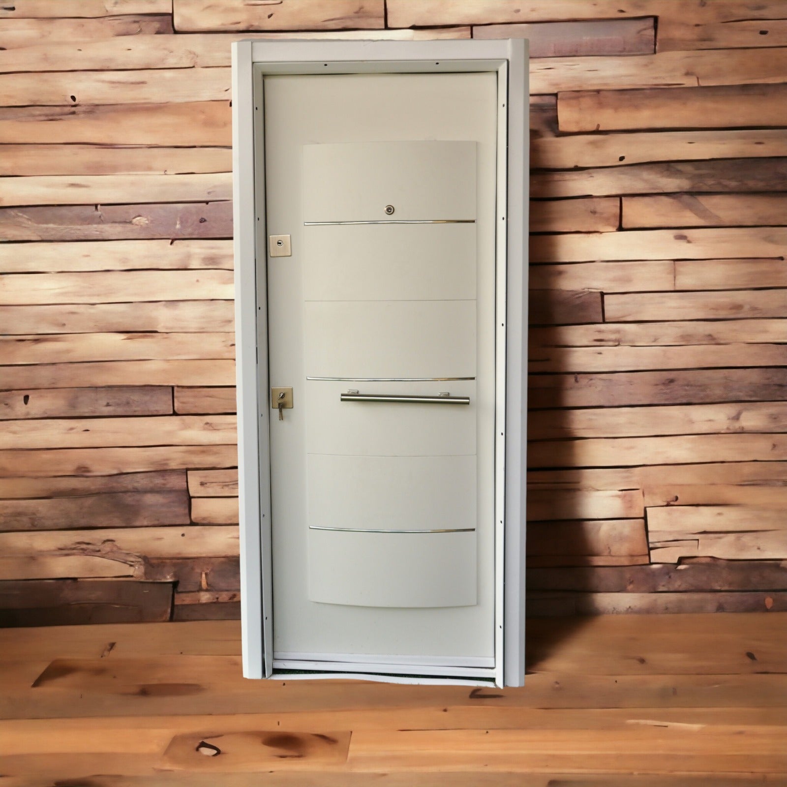 3ft Embossed Luxury Security Door (AKSU310)