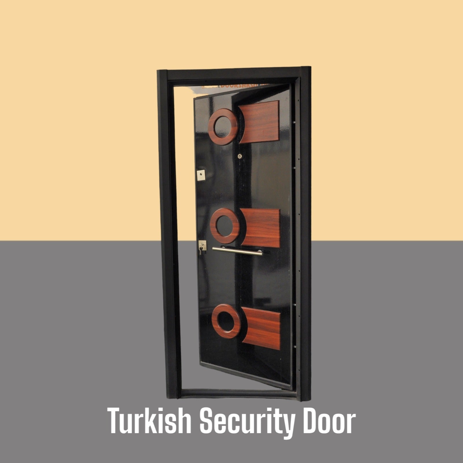3ft Embossed Luxury Security Door (AKSU309)