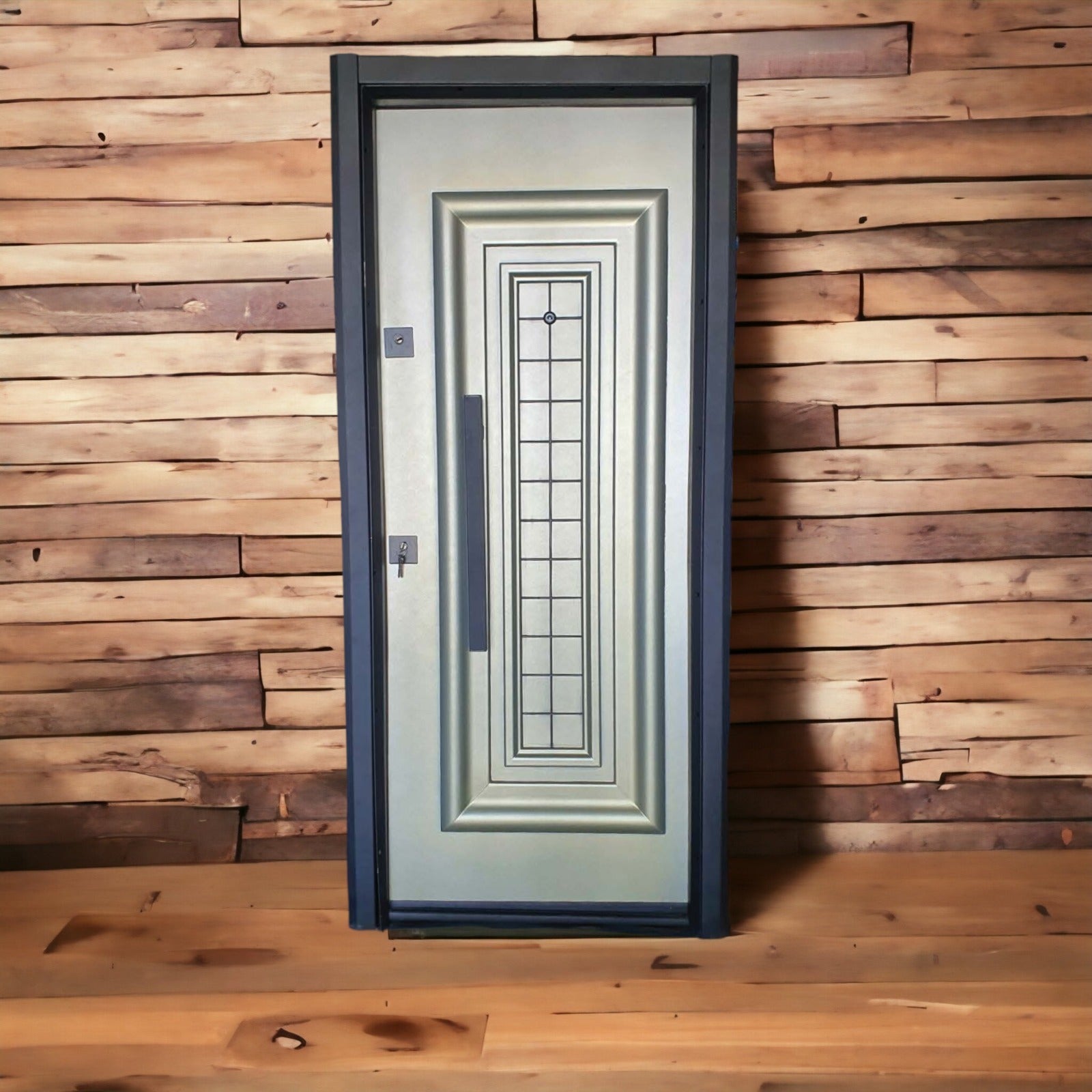 3ft Embossed High Luxury Security Door (AKSU329)