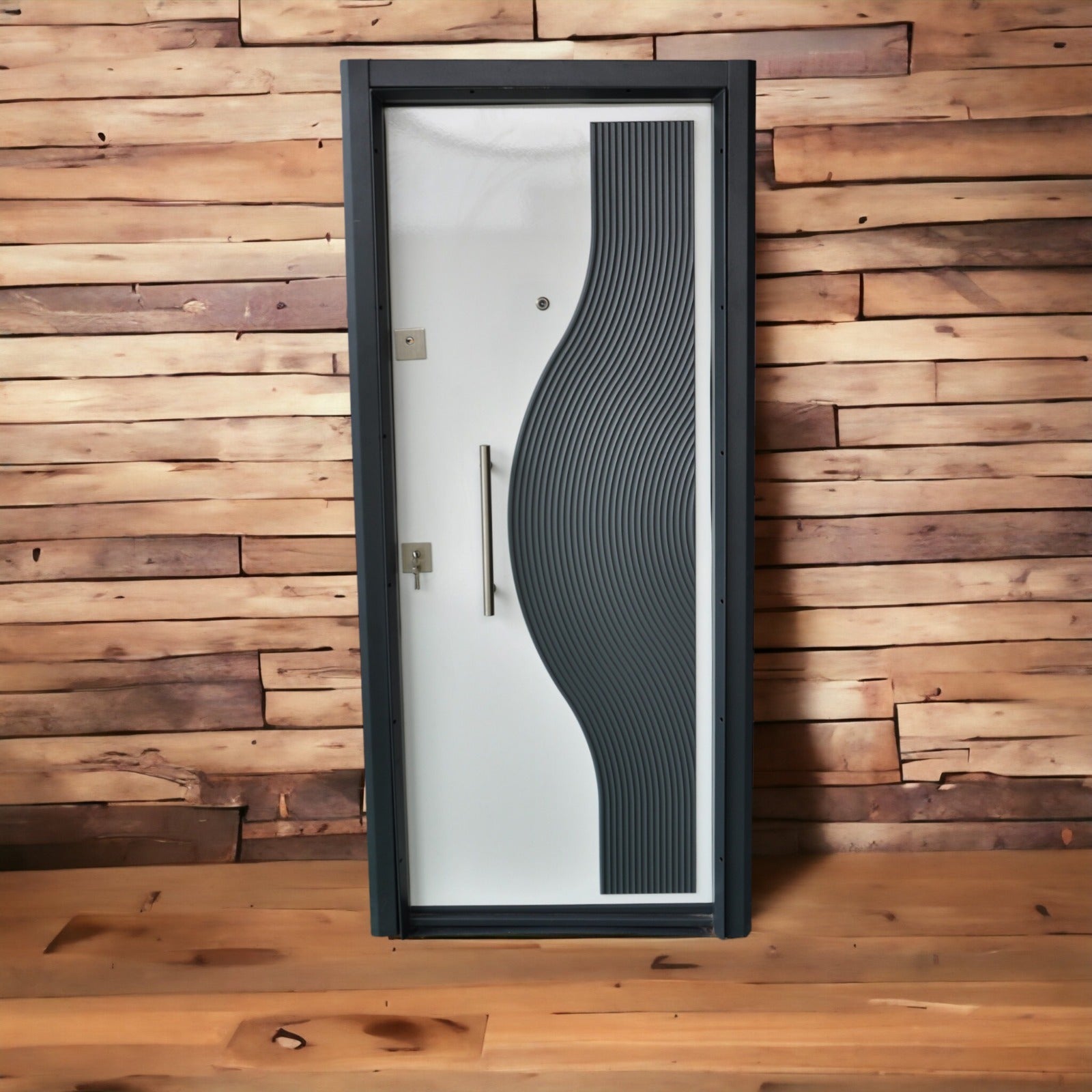 3ft Embossed Luxury Security Door (AKSU314)