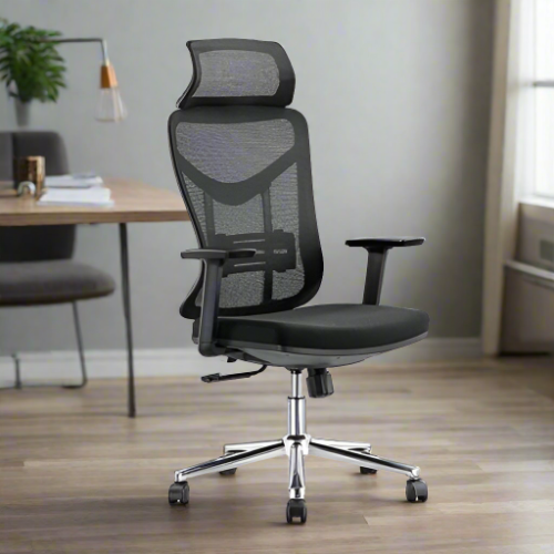 Mesh Executive Ergonomic Chair With Headrest @HOG Online marketplace