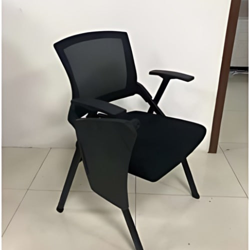 Chair With Writing Pad _Black