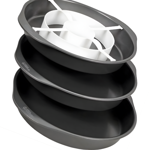 Wilton All Occasion Checkerboard Round 4pc Cake Pan Set @HOG - Home, Office, Garden, Online Marketplace
