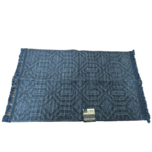 Woven Non-slip Accent Rug - 2.5 Ft X 3.8 Ft - Denin Blue @HOG - Home, Office, Garden, Online Marketplace

