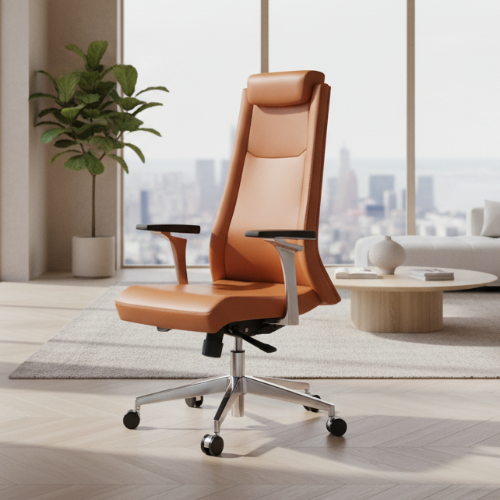 ZLY001 PU Leather High Back Chair @HOG - Home Office Garden Online Marketplace