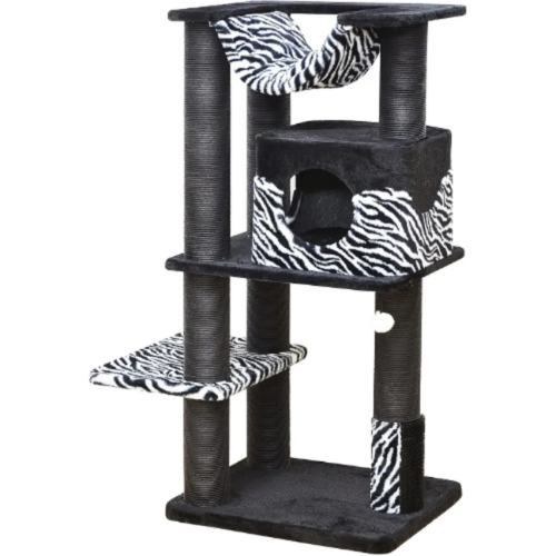 Zebra Print Cat Tree @HOG - Home, Office, Garden, Online Marketplace
