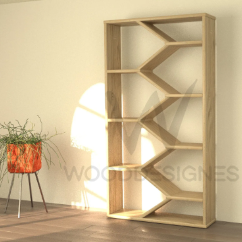 Zizi Display Shelf (Light-Oak) Home Office Garden | HOG-Home Office Garden | online marketplace