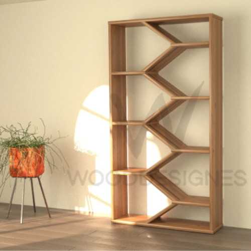 Zizi Display Shelf (Light-Walnut) Home Office Garden | HOG-Home Office Garden | online marketplace