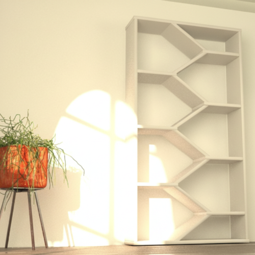 Zizi Display Shelf (White). @HOG - Home Office Garden Online Marketplace