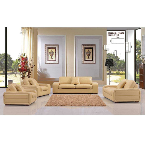 Zuchini Leather Sofa Set- D303 Order Now @HOG Online Marketplace