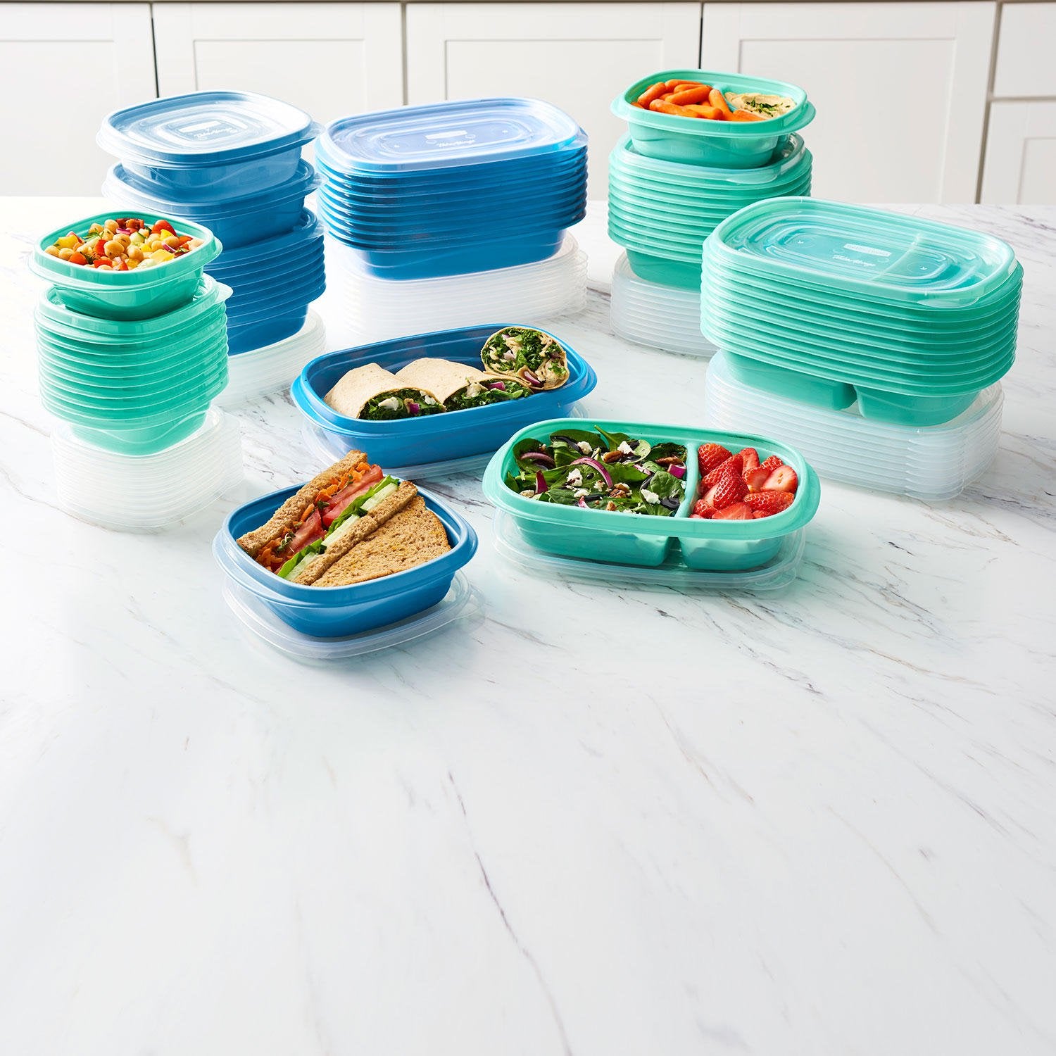Rubbermaid 100-Piece Meal Prep Food Storage Containers Set. Home Office Garden | HOG-HomeOfficeGarden | online marketplace