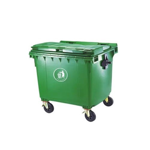 1100 Lita Filastik Wheelie Waste Bin