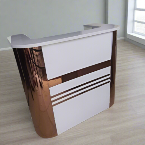 Stripe Reception Office Table 1.2mtr