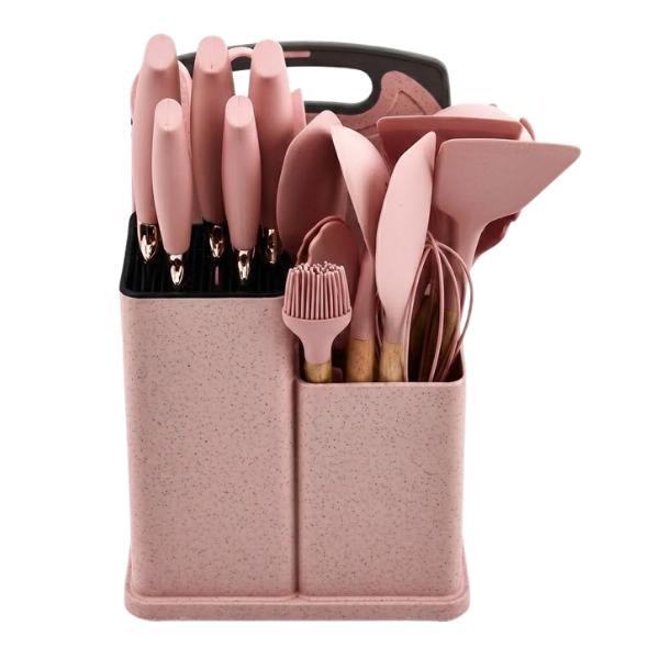 Silicon Non-Stick Cooking Spoon Set