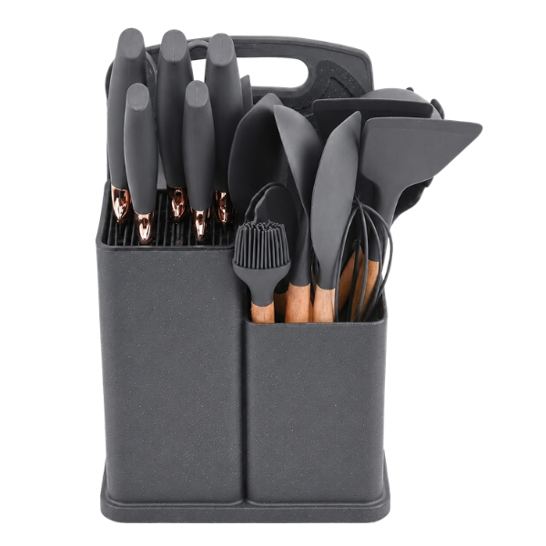 Silicon Non-Stick Cooking Spoon Set