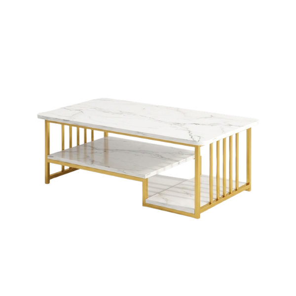 Marble Centre Table – White