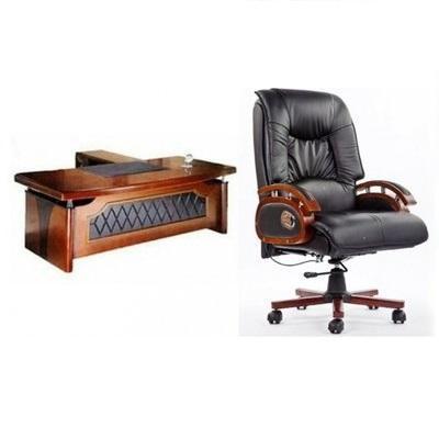 1.6Mtr Office Desk + Recliner chair-combo