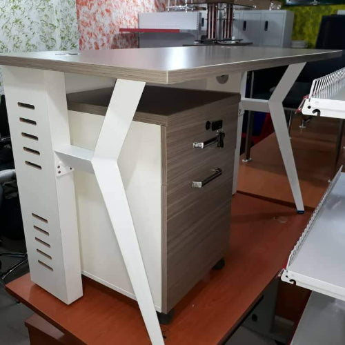 1.2 Metre Top Office Desk - Brown @HOG - Home Office Garden Online Marketplace