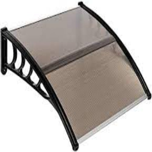 1.5m x 1.5m Window & Door Awning (Polycarbonate). @HOG - Home Office Garden Online Marketplace