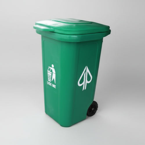 120 Litres Geepee Plastic Wheelie Waste Bin. @HOG - Home Office Garden Online Marketplace