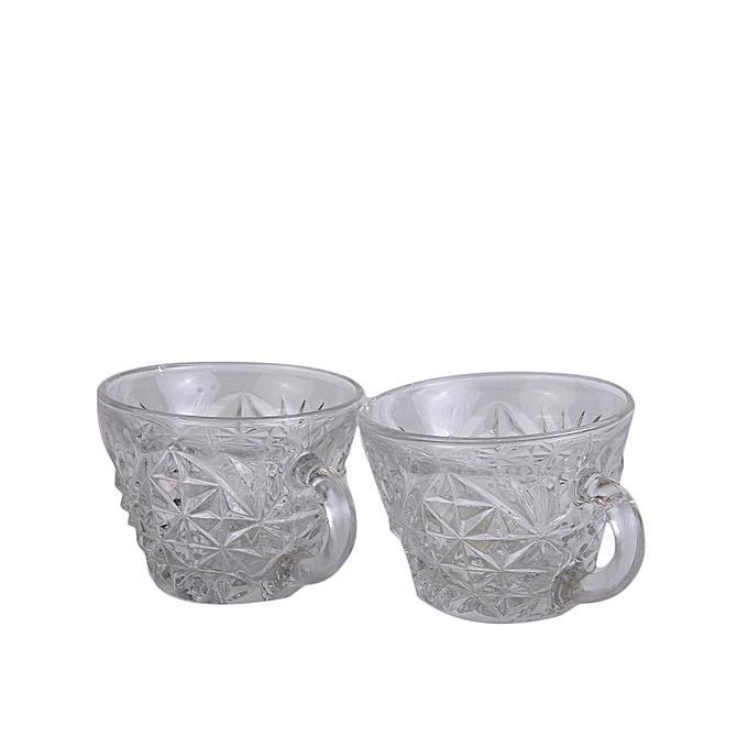 2 Piece Solid Decorative Crystal Cup Home Office Garden | HOG-HomeOfficeGarden | HOG-Home.Office.Garden