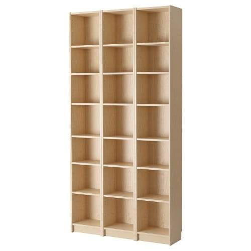 21 Tier Wooden Shelf Beech Bookcase Shelving Storage Display Rack Home Office Garden | HOG-HomeOfficeGarden | HOG-Home.Office.Garden