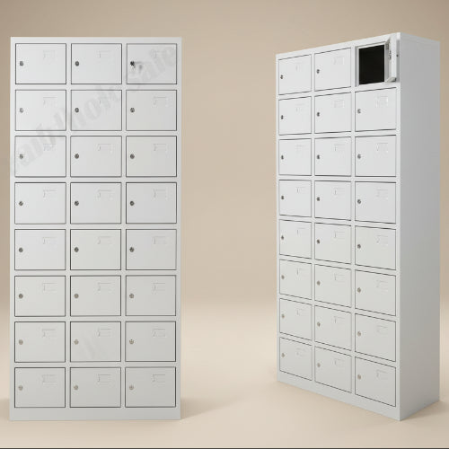 24 Doors Steel Locker Cabinet Home Office Garden | HOG-HomeOfficeGarden | HOG-Home.Office.Garden