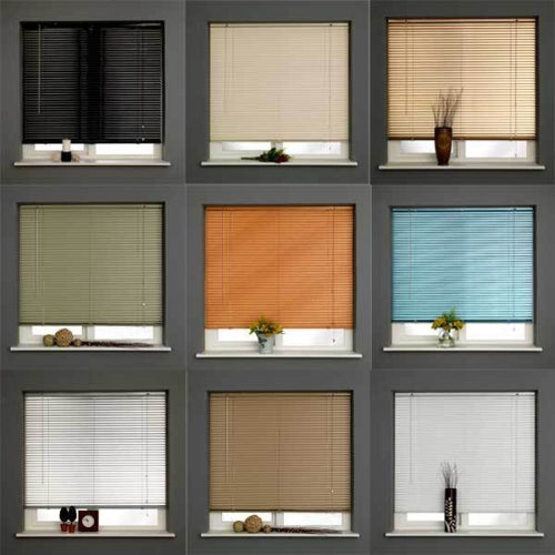 25mm Slats Aluminium Venetian Blinds -100cm x 100cm @HOG - Home Office Garden Online Marketplace