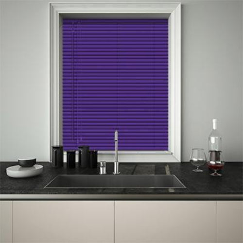 25mm Slats Aluminium Venetian Blinds -100cm x 100cm @HOG - Home Office Garden Online Marketplace