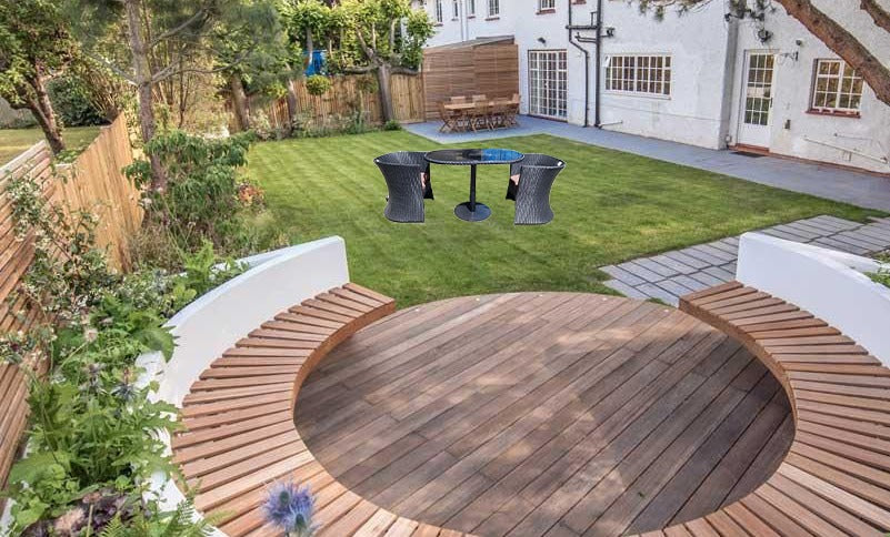 2 Seater Compact Rattan Furniture Set. @HOG - Home Office Garden Online Marketplace