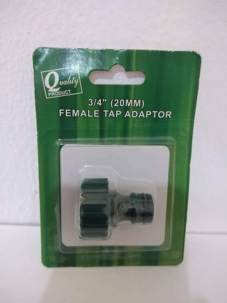 3/4" Female Tap Adaptor (20mm) Home Office Garden | HOG-HomeOfficeGarden | HOG-Home.Office.Garden