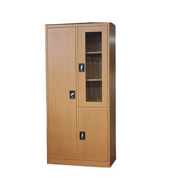 3 Doors Steel Storage Cabinet - Brown Home Office Garden | HOG-HomeOfficeGarden | online marketplace