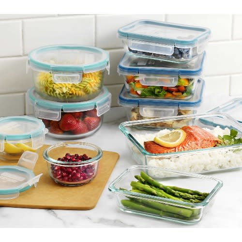 Snapware 18pcs Pyrex Glass