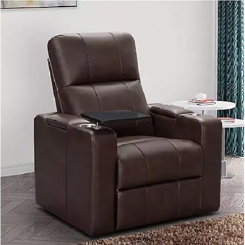 Travis Power Theatre Recliner Tare da Tebur