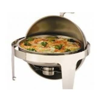 Linsan 6 Litre Chaffing Dish Round Rolltop Home Office Garden | HOG-HomeOfficeGarden | online marketplace