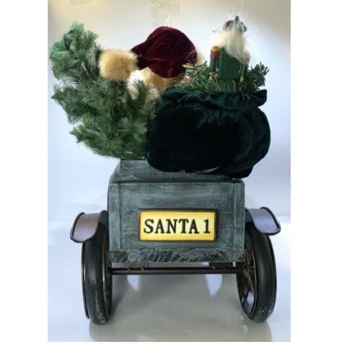 Kirkland Signature Santa Clause In A Christmas Car Decoration HOG-Home Office Garden online marketplace