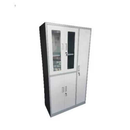 3 Doors Steel Storage Cabinet with Hanger - Grey. @HOG - Home Office Garden Online Marketplace