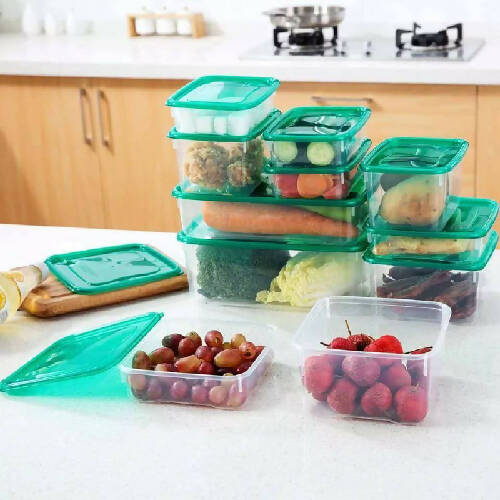 17-piece Food Storage Cans & Boxes Set