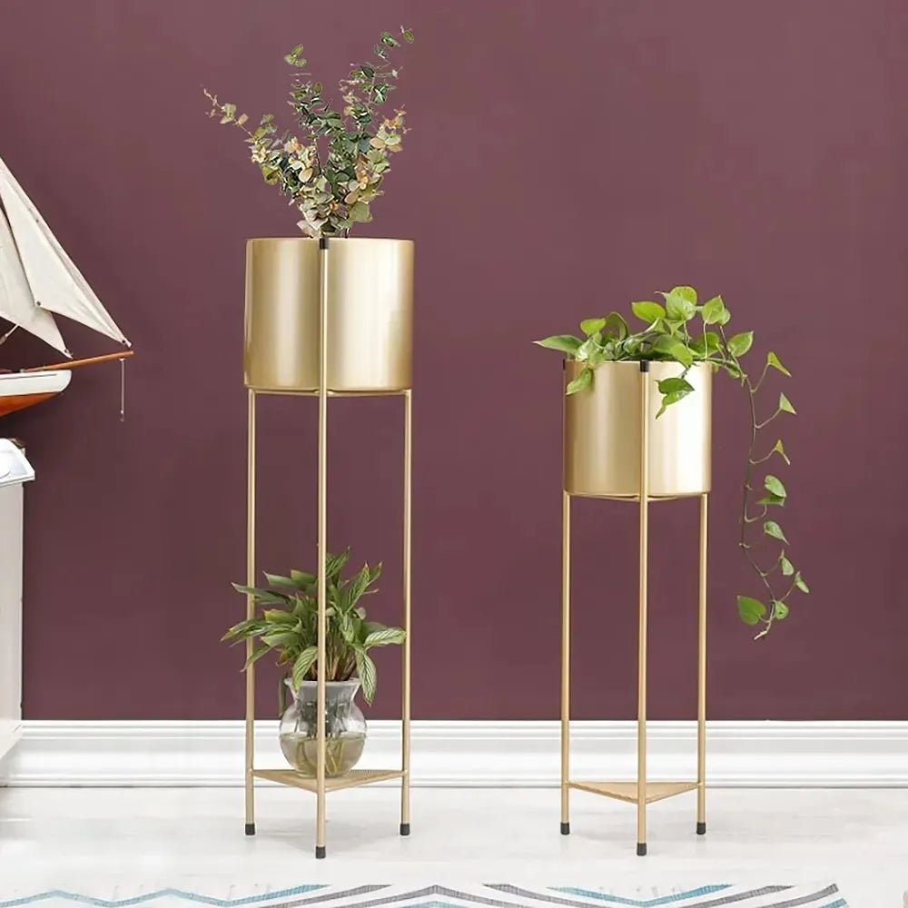 Tall Indoor Plant Stand with Planter Pots | HOG-Home. Office. garden online marketplace
