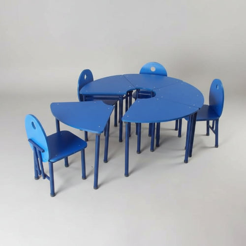 5-Seat Round Secondary Student Activity Table. @HOG - Home Office Garden Online Marketplace