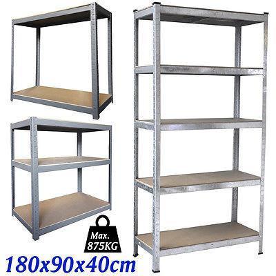 5-tier-metal-storage-rack-5857584349281 Home Office Garden | HOG-HomeOfficeGarden | HOG-Home.Office.Garden