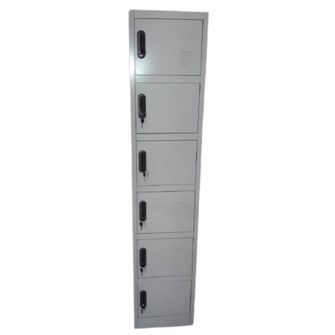 6 Doors Steel Storage Locker with handle Home Office Garden | HOG-HomeOfficeGarden | online marketplace