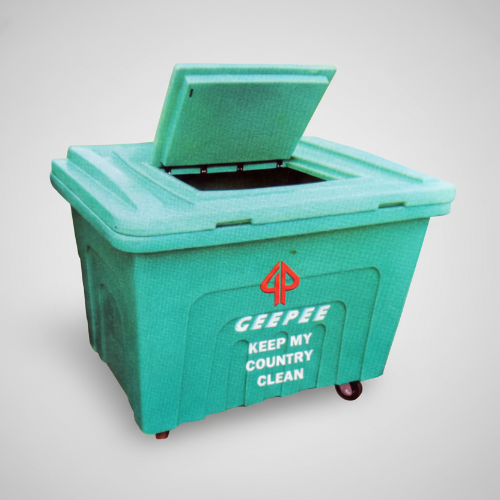 600 Litres Plastic Wheelie Waste Bin. @HOG - Home Office Garden Online Marketplace