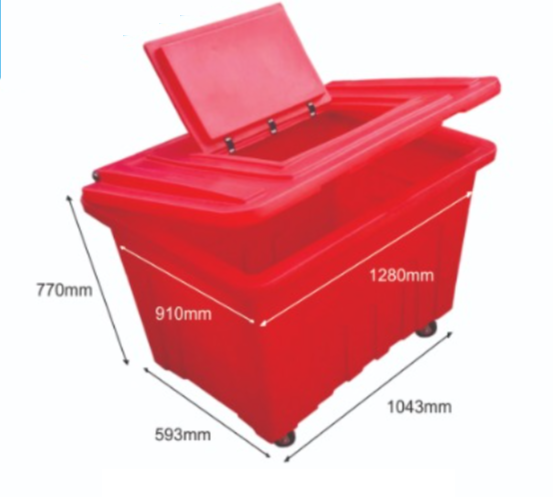 600 Litres Plastic Wheelie Waste Bin Home Office Garden | HOG-HomeOfficeGarden | online marketplace