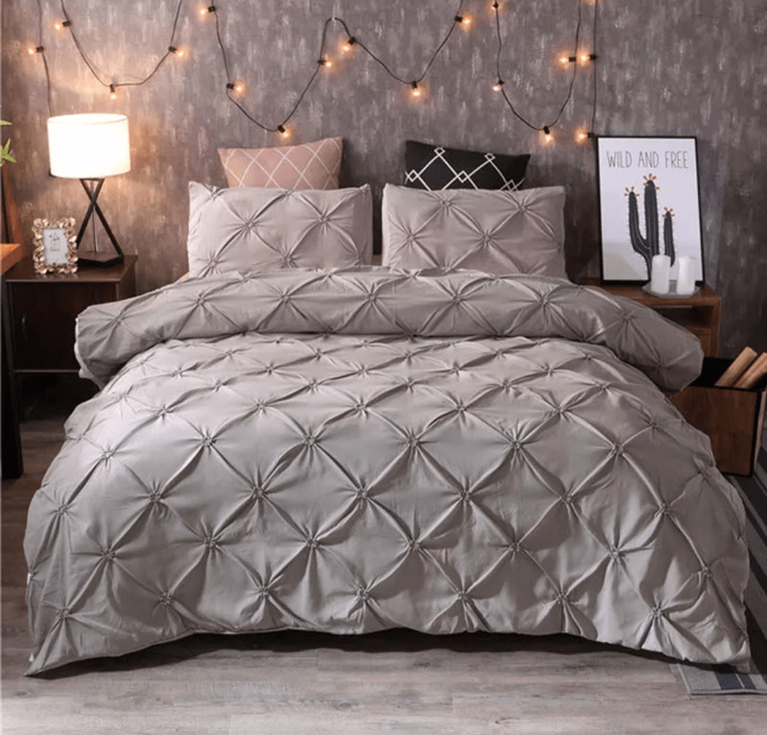 8 100% America cotton bedding set uniquely designed and do not wither or spoil with every wash-LIGHT GREY Home Office Garden | HOG-HomeOfficeGarden | online marketplace