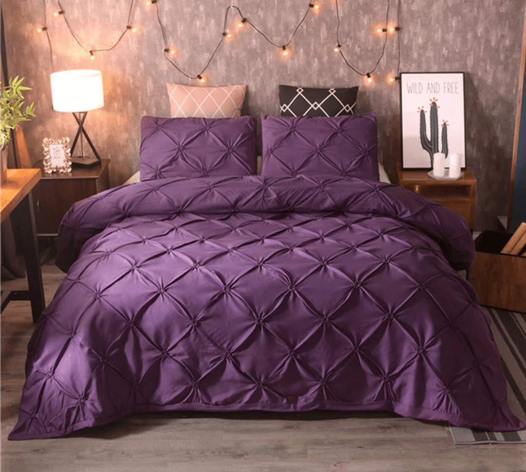 8 100% America cotton bedding set uniquely designed and do not wither or spoil with every wash-PURPLE Home Office Garden | HOG-HomeOfficeGarden | online marketplace