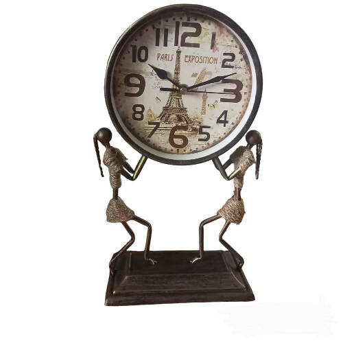 Antique Desk Clock Home, Office, Garden online marketplace