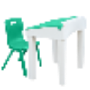 Academy Flip Top Desk + Strong M Chair Set- 7 to 9 Years Old. @HOG - Home Office Garden Online Marketplace